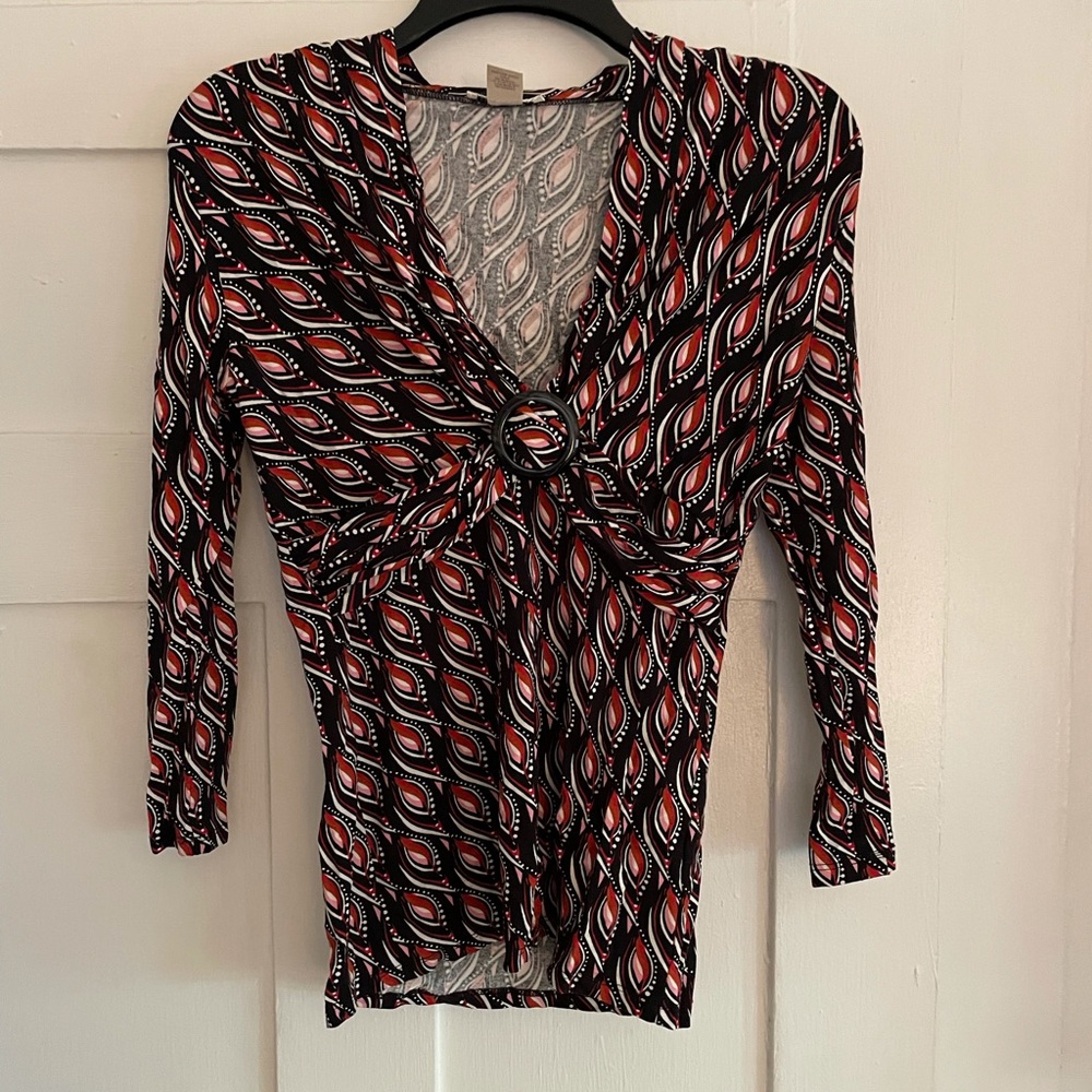 Harold’s Blouse with crisscross Empire’s Waist